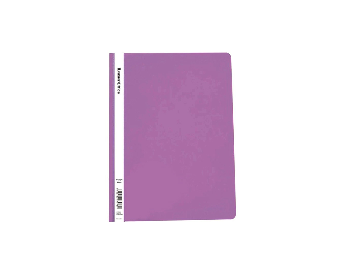 CARPETA LAMA OFFICE FM10F OFICIO 10 FOLIOS PASTEL PURPURA