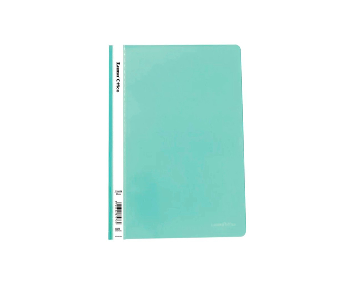 CARPETA LAMA OFFICE FM40F OFICIO 40 FOLIOS PASTEL VERDE MANZ