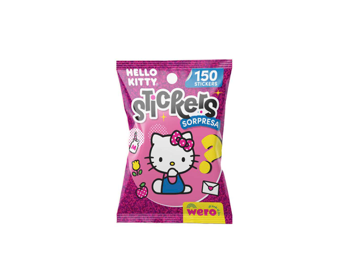 STICKERS WERO WE4189 HELLO KITTY SORPRESA