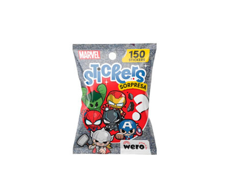 STICKERS WERO WE4187 MARVEL SORPRESA