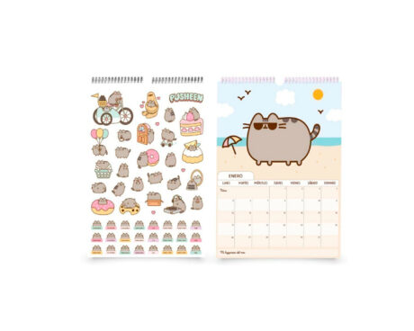 PLANIFICADOR MOOVING 1419207 30x40 PUSHEEN ESPIRAL 2026