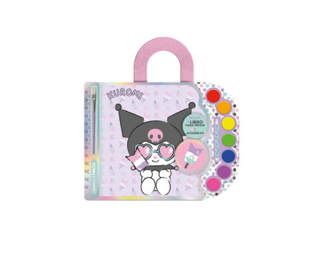 LIBROS VERTICE 6319 KUROMI ACUARELAS N°9