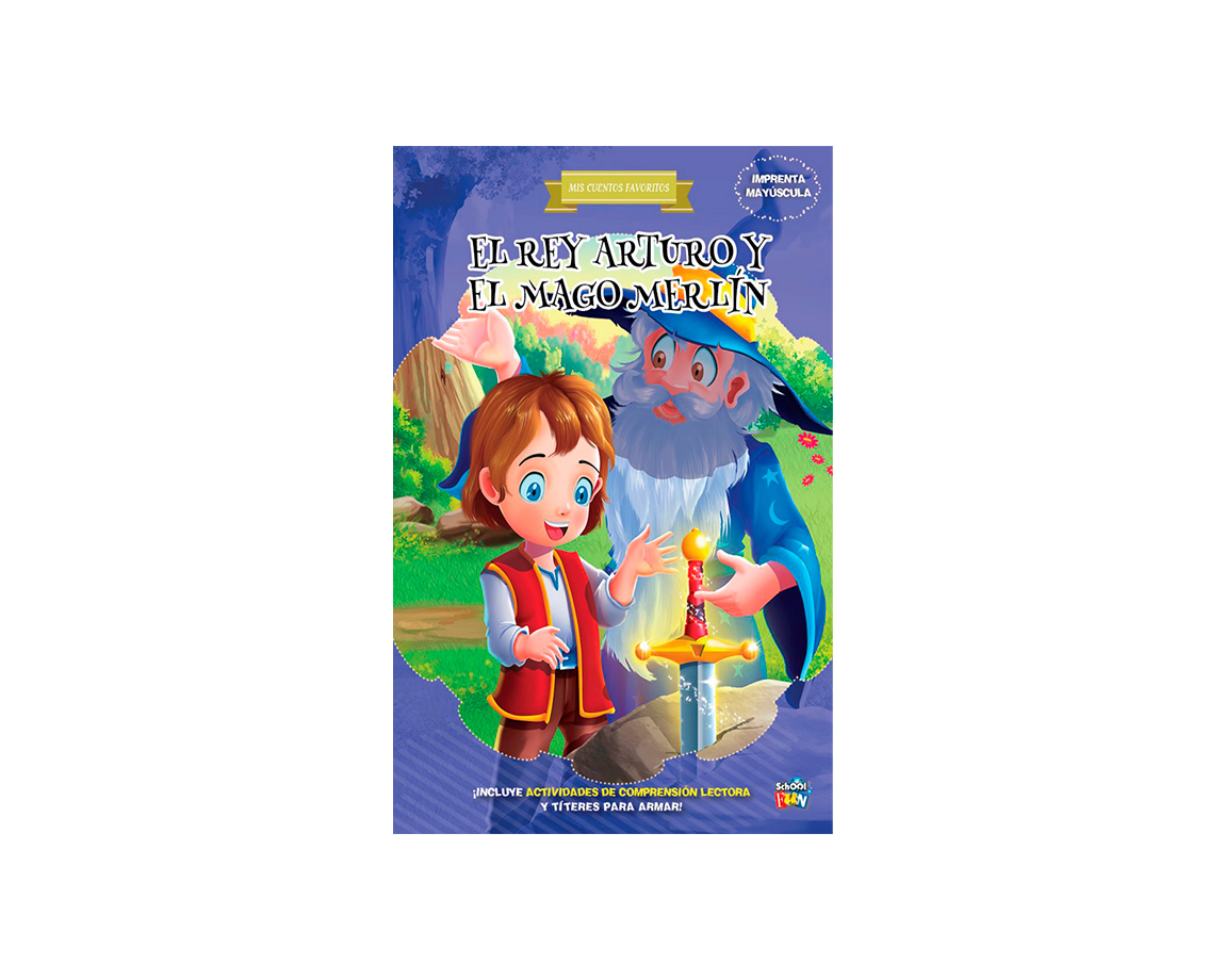 LIBROS SCHOOL FUN PLOW LIST-279 MIS CUENTOS FAVORITOS EL REY ARTURO Y EL MAGO ME