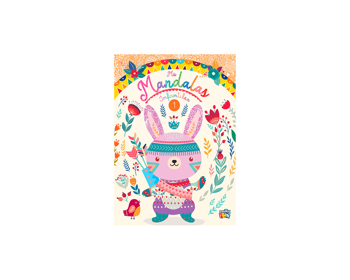 LIBROS SCHOOL FUN PLOW LIST-437 MIS MANDALAS INFANTILES 1