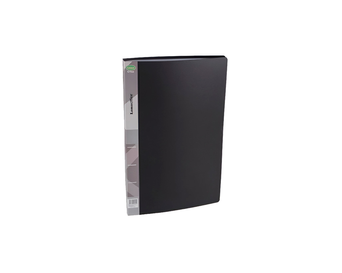 CARPETA LAMA OFFICE FM30 A4 30 FOLIOS NEGRO