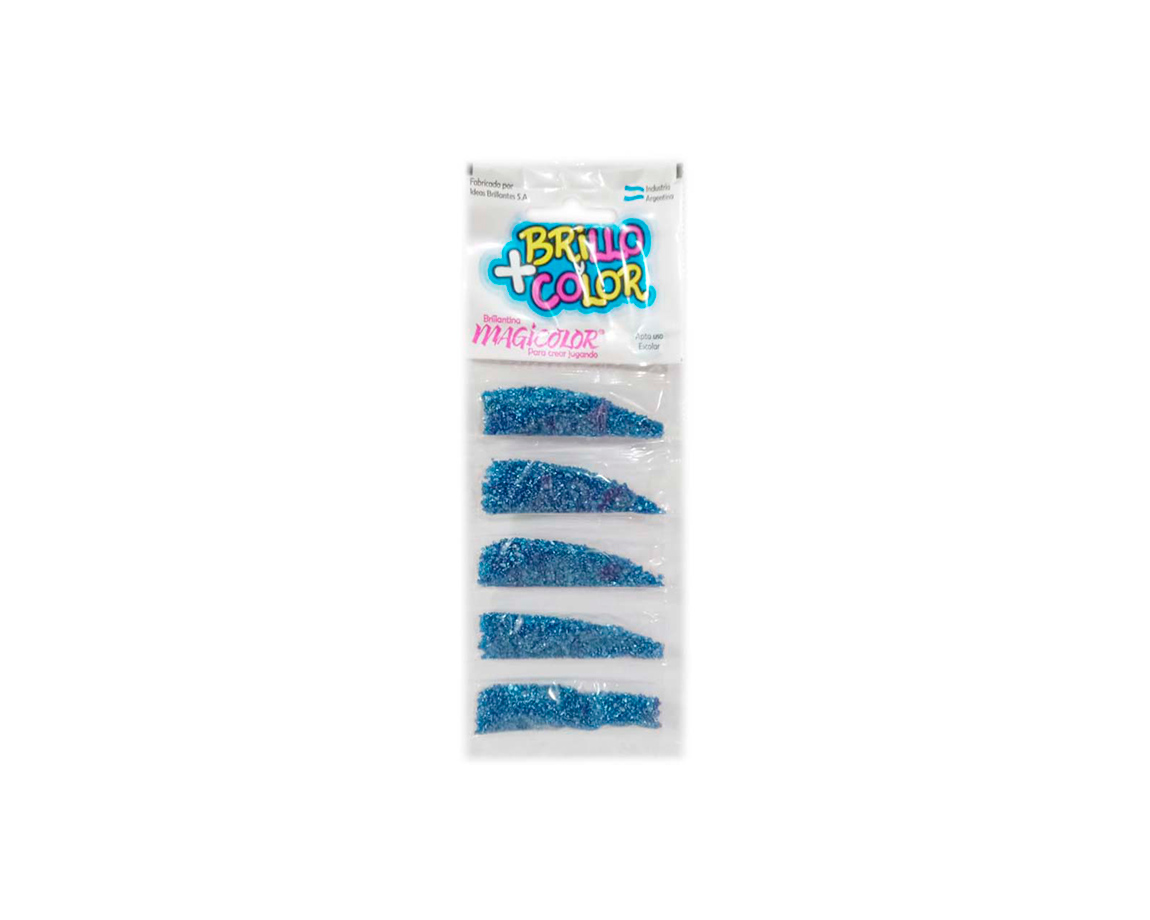 BRILLANTINA MINI-GLASS 514 AZUL