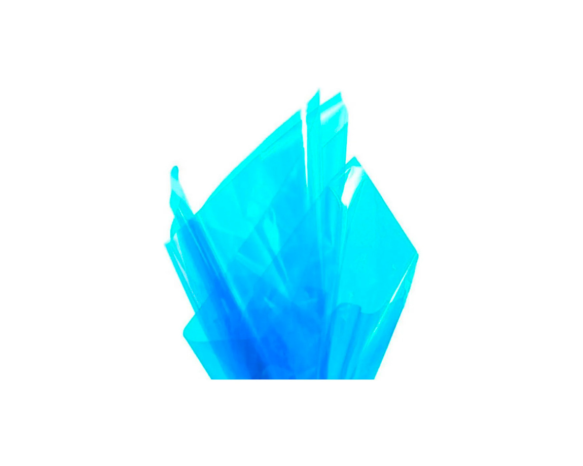 PAPEL CELOFAN UCA P.V.C. CELESTE