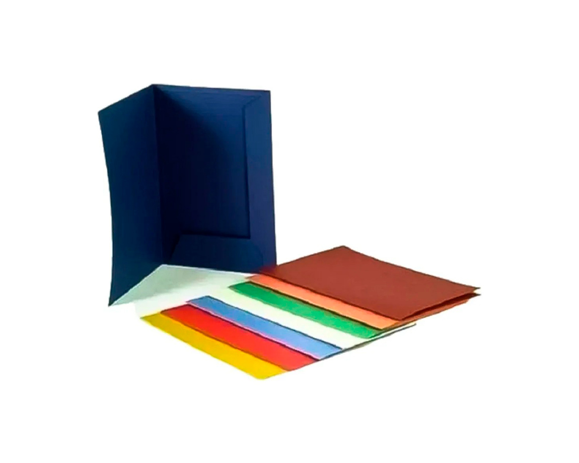 CARPETA APE CARTULINA 2 SOL PRES F55 AZUL