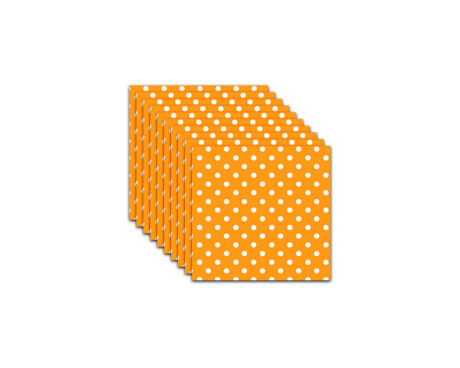 PAPEL CARTULINA PEQUE 01 LUNAR NARANJA 50x70