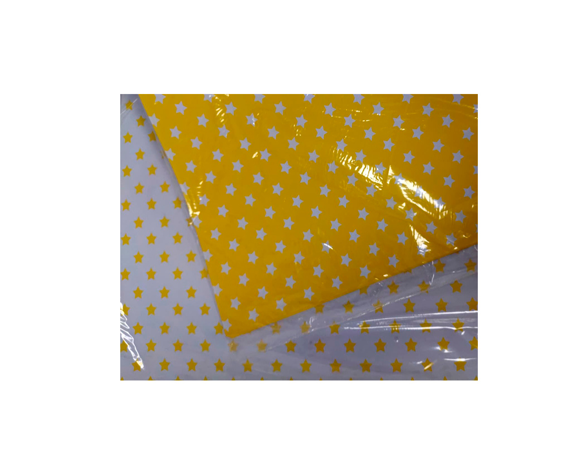 PAPEL CARTULINA PEQUE 15 ESTRELLA AMARILLO 50x70