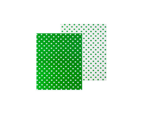 PAPEL CARTULINA PEQUE 16 ESTRELLA MANZANA 50x70