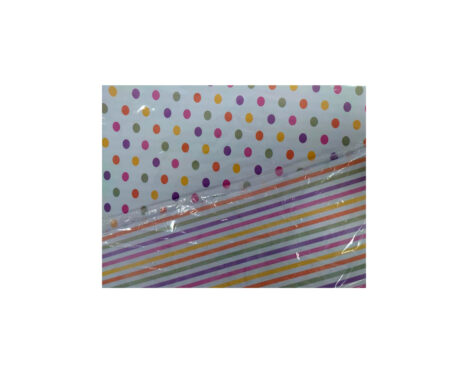 PAPEL CARTULINA PEQUE 55 LUNAR Y LINEAS 50x70