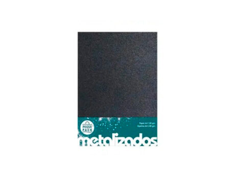 PAPEL PEQUE OP METAL A4 F2 240 GS  NEGRO