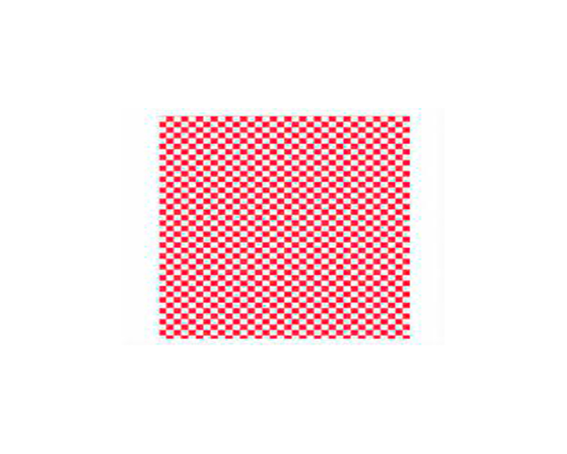 PAPEL PLASTIF. NEW PAPER  CUADRILLE ROJO