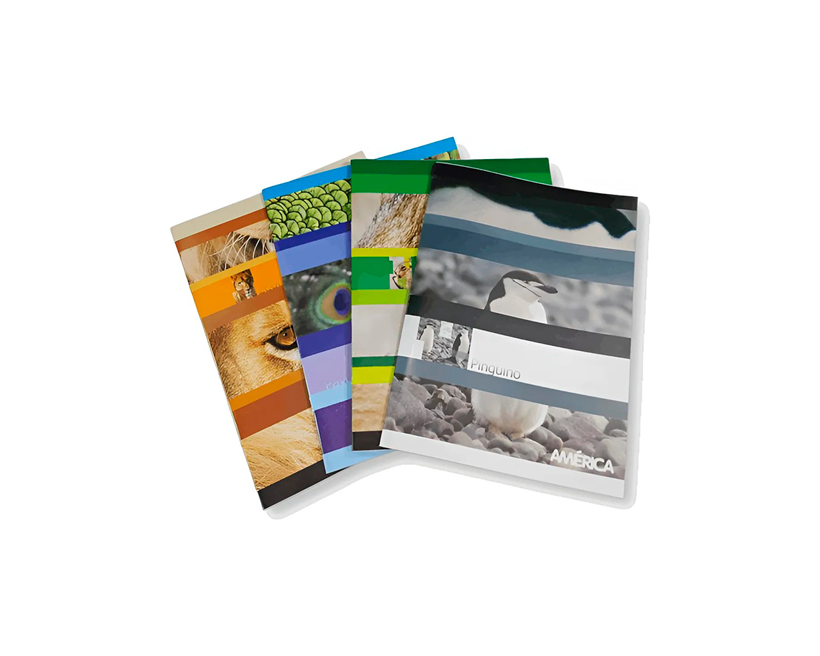 CUADERNO AMERICA T/FLEXIBLE 86 H =