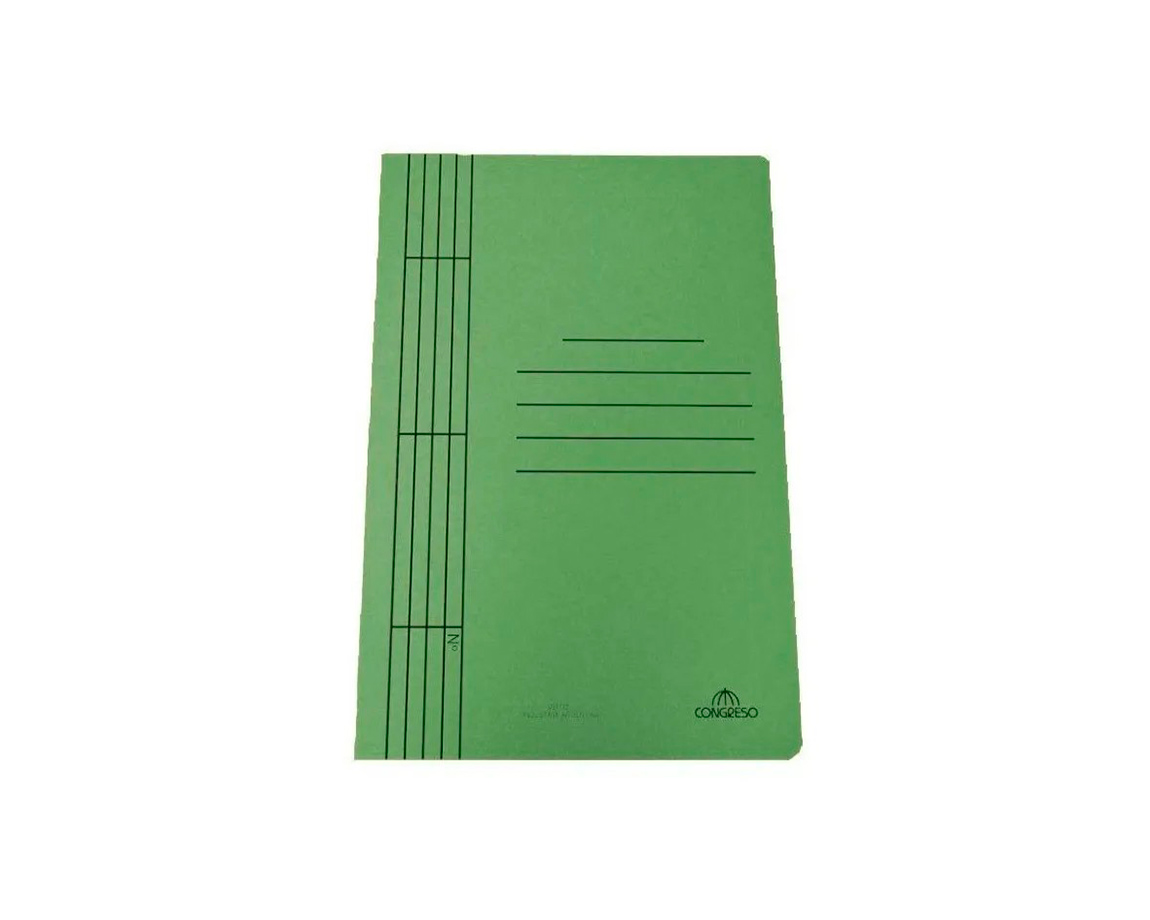 CARPETA CONGRESO CART VELOX VERDE 240G