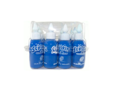 COLAS VINILICAS STA COLOR x30 AZUL