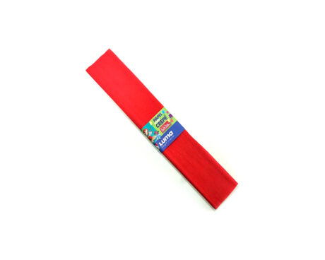 PAPEL CREPE LUMA ROJO x unid.