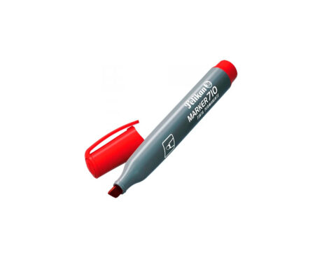 MARCADOR PELIKAN 710 SOLVENTE  ROJO P/BISEL