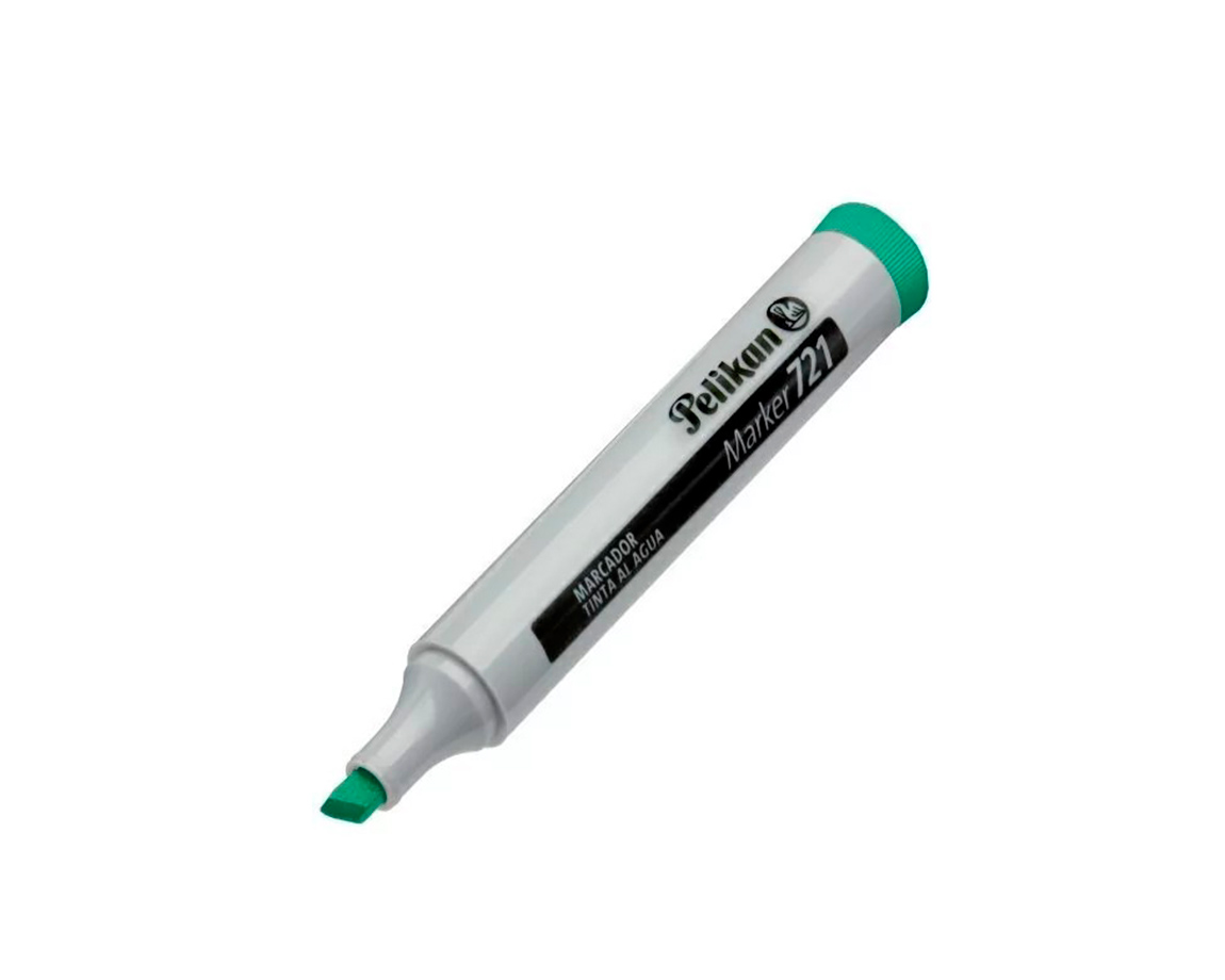 MARCADOR PELIKAN 721 AGUA  VDE P/BISEL