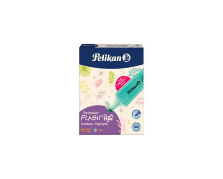 RESALTADOR PELIKAN FLASH PASTEL  AQUA