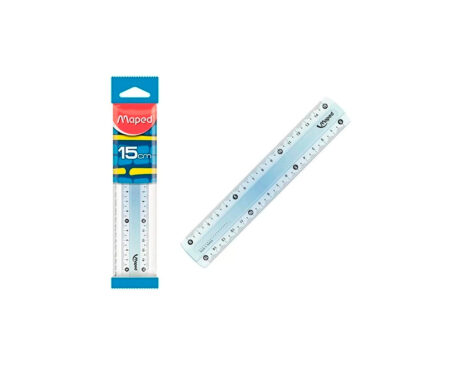 REGLA MAPED CRISTAL 146807 15CM