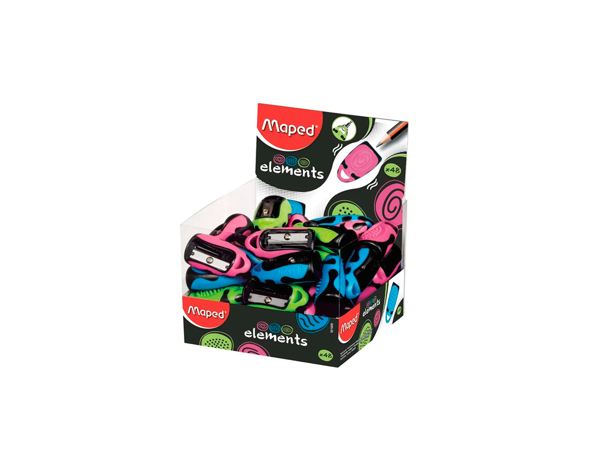 SACAPUNTAS PLAST. MAPED 501600 ELEMENTS