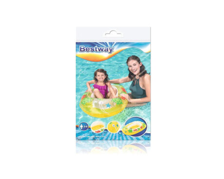 JUGUETE BESTWAY INFLABLE 34037 BOTE PARA NIÑOS SURT. 102 X 69CM