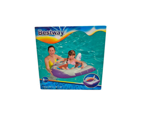 JUGUETE BESTWAY INFLABLE 34106 ASIENTO NAVE SURTIDO 104 X 99 CM