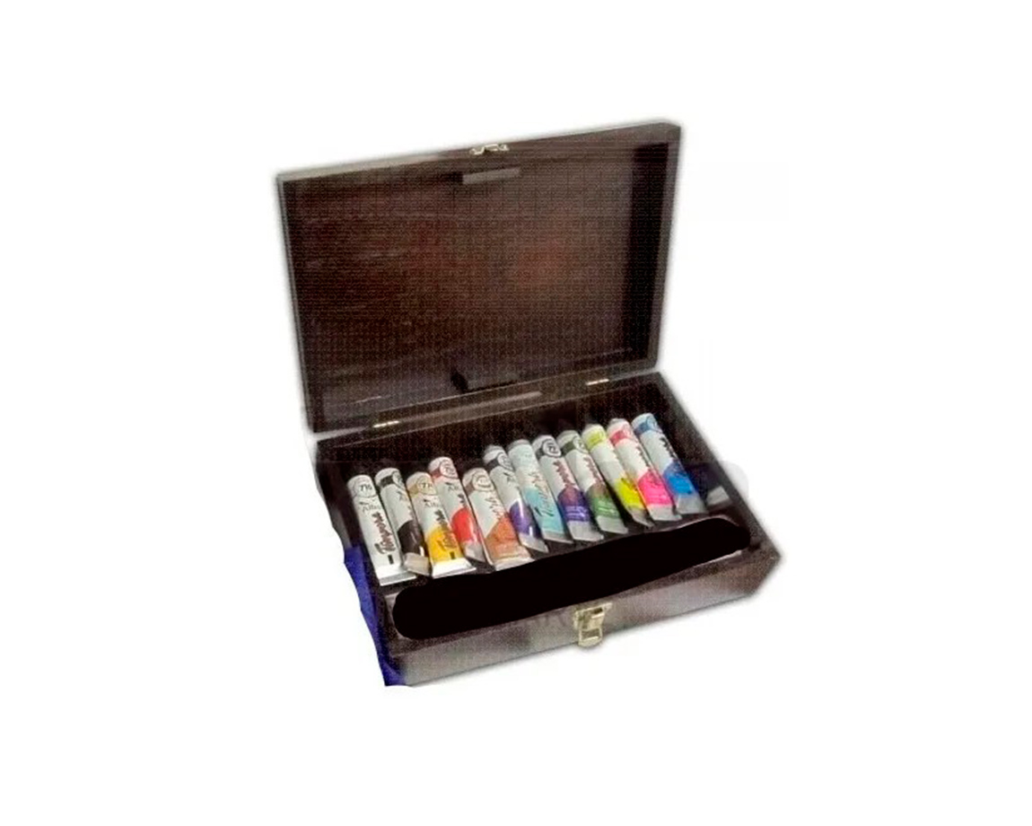 TEMPERA ALBA VALIJA P/ARTISTAS X 12 UNID. MED.