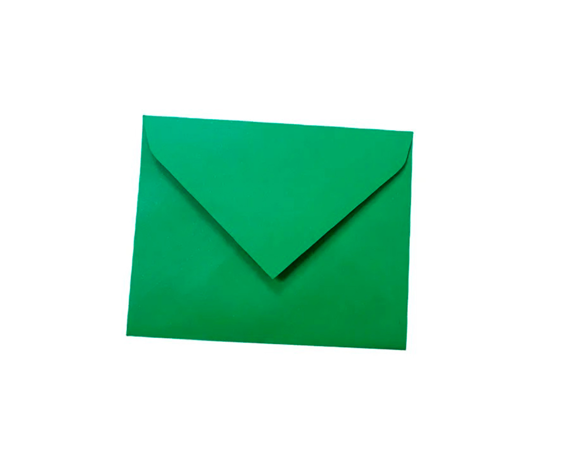 SOBRE PARTICIP PEQUE 140x170 90 GS x 25 U. VERDE