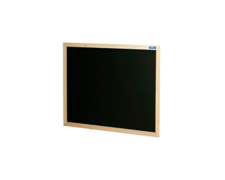 PIZARRON R.H.A. 80x100 NEGRO MARCO ALU. C/PORTATIZA