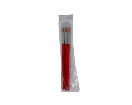 PINCEL HOBBY S-9742 Nro 10 SINTETICO RED x 3 unid.