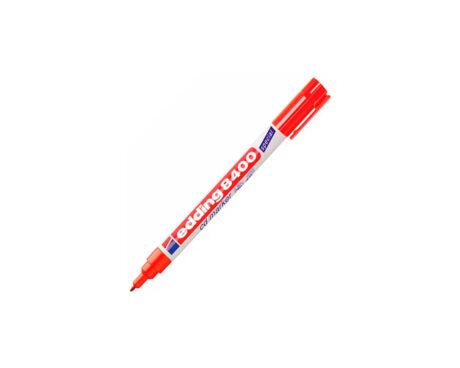 MARCADOR EDDING E-8400 ESPECIAL P/CD ROJO