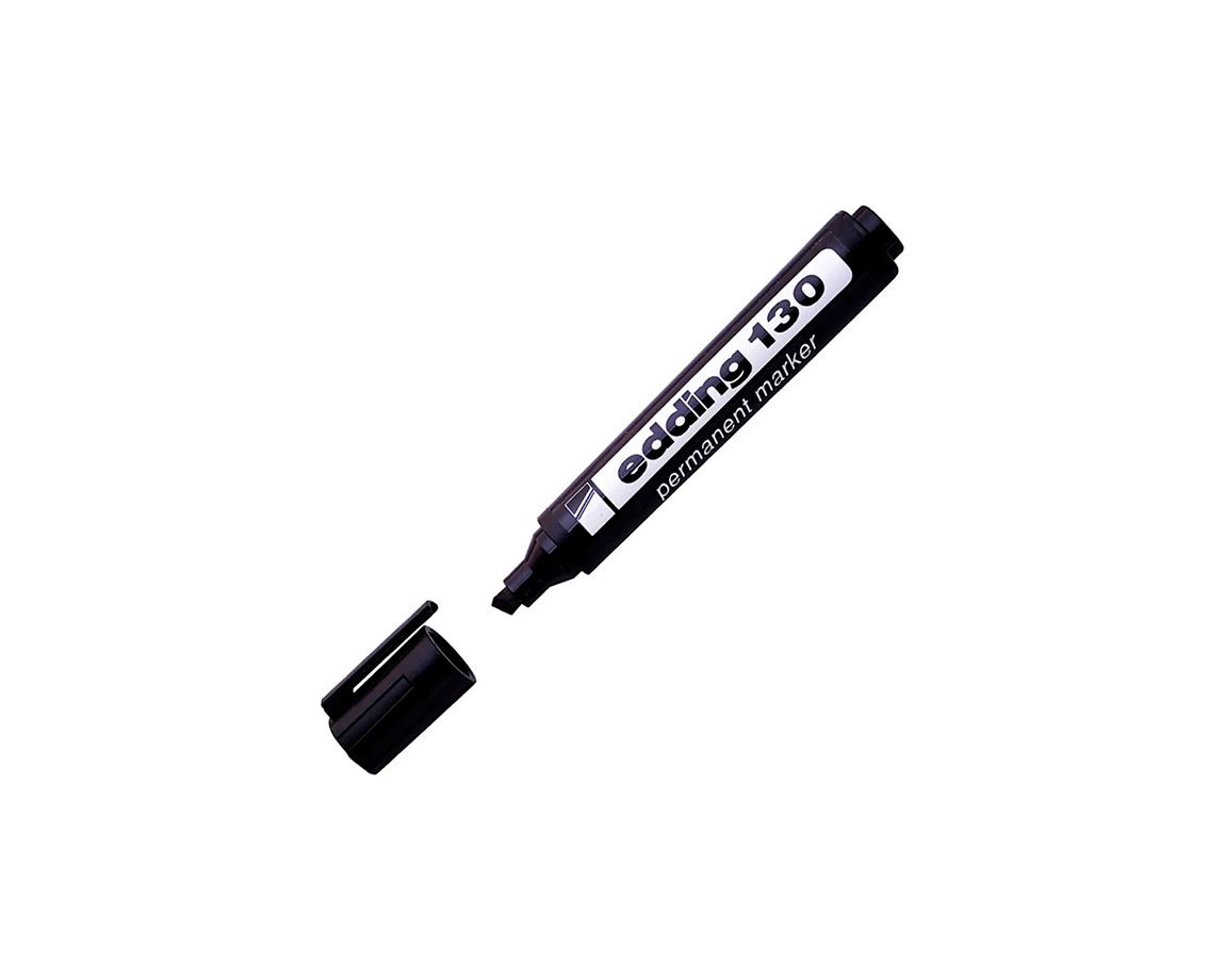 MARCADOR EDDING E-130 PERMAN. NEGRO P/BISEL