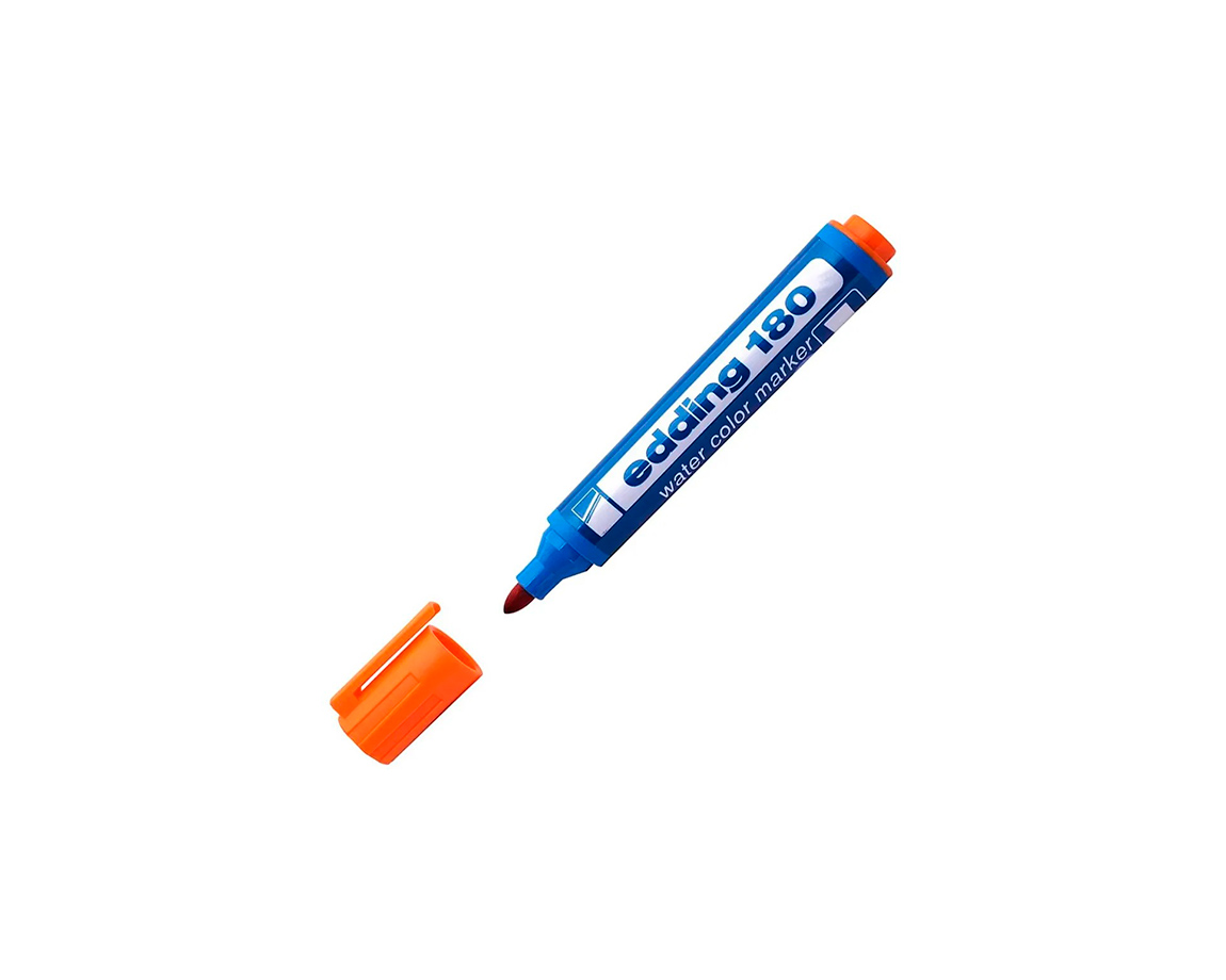 MARCADOR EDDING E-180 AGUA NAR P/RED