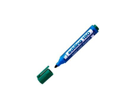 MARCADOR EDDING E-180 AGUA VERDE P/RED