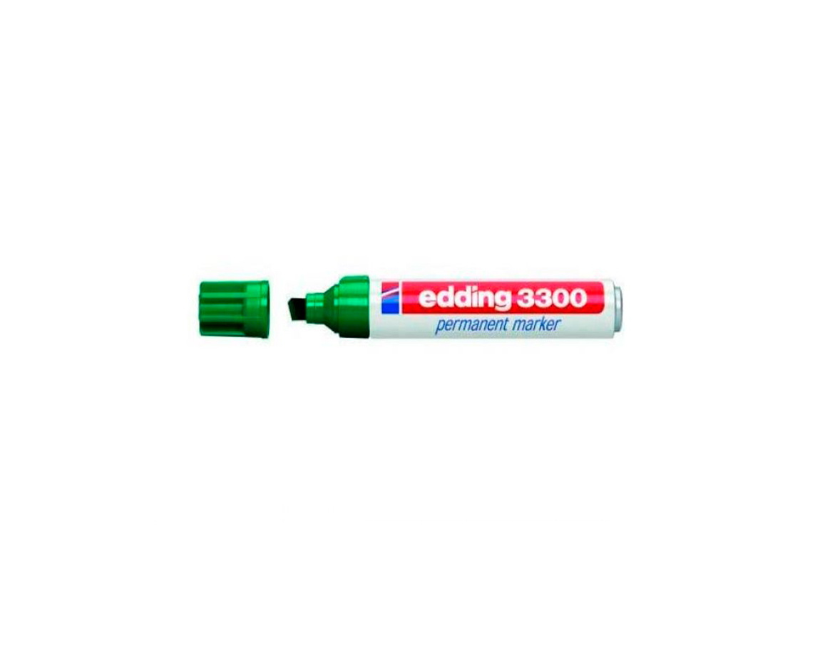 MARCADOR EDDING E-3300 PERMAN VERDE P/BIS