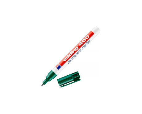 MARCADOR EDDING E-400 PERMAN VERDE P.FINA