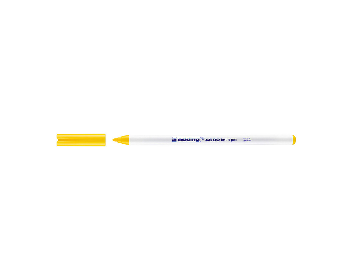 MARCADOR EDDING E-4600 T-SHIFT PEN AMARILLO