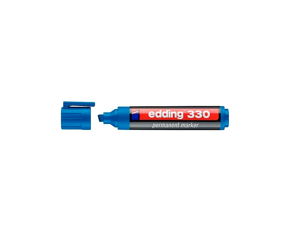 MARCADOR EDDING E-330 PERMAN AZUL P/BIS
