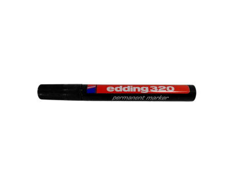 MARCADOR EDDING E-320 PERMAN NEG P/FINA BIS