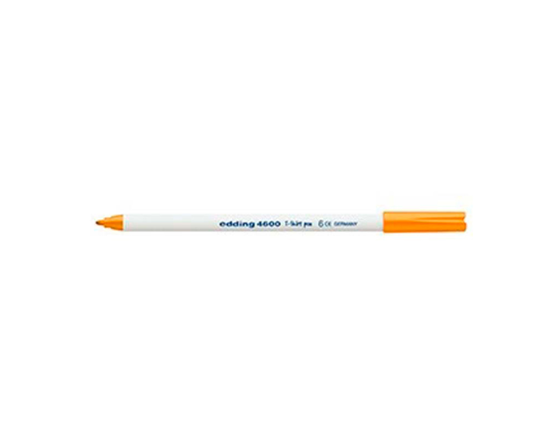 MARCADOR EDDING E-4600 T-SHIFT PEN NARANJA