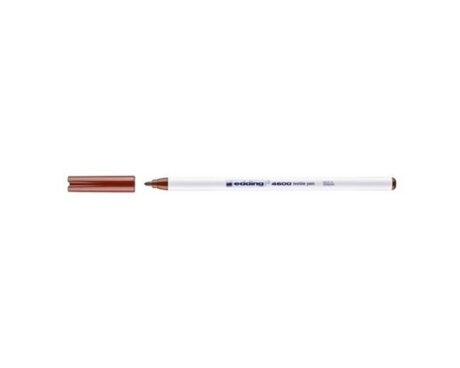 MARCADOR EDDING E-4600 T-SHIFT PEN MARRON