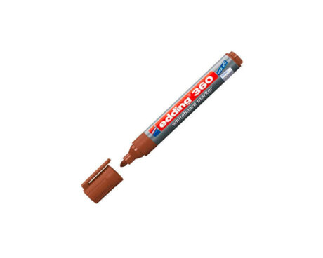 MARCADOR EDDING E-360 PIZARRA MARRON