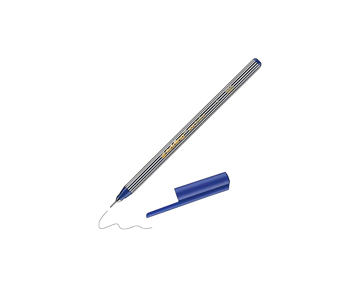MICROFIBRA EDDING E-55 FINELINER AZUL