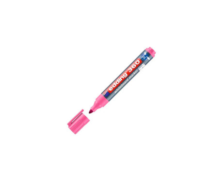 MARCADOR EDDING E-360 PIZARRA ROSA