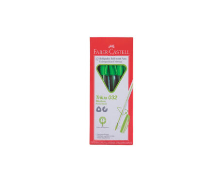 BOLIGRAFO FABER TRILUX 032 VERDE LIMON