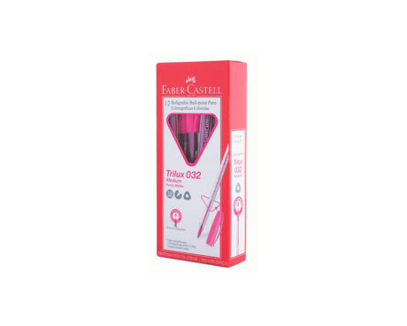 BOLIGRAFO FABER TRILUX 032 ROSADO