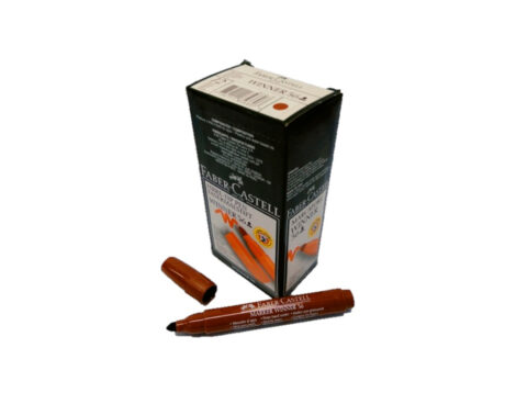 MARCADOR FABER 56 AGUA MARRON P/RED